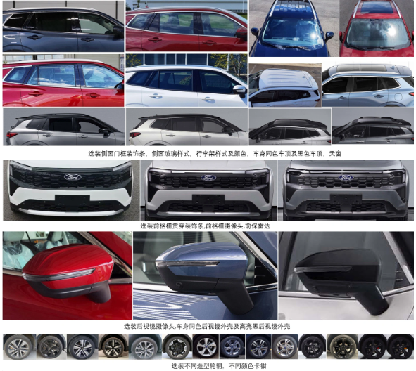 江铃福特新款领裕、领睿插混版正式申报,家族式设计抢眼