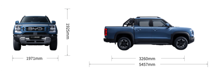 续航长达840KM!比亚迪SHARK新能源皮卡配置公布