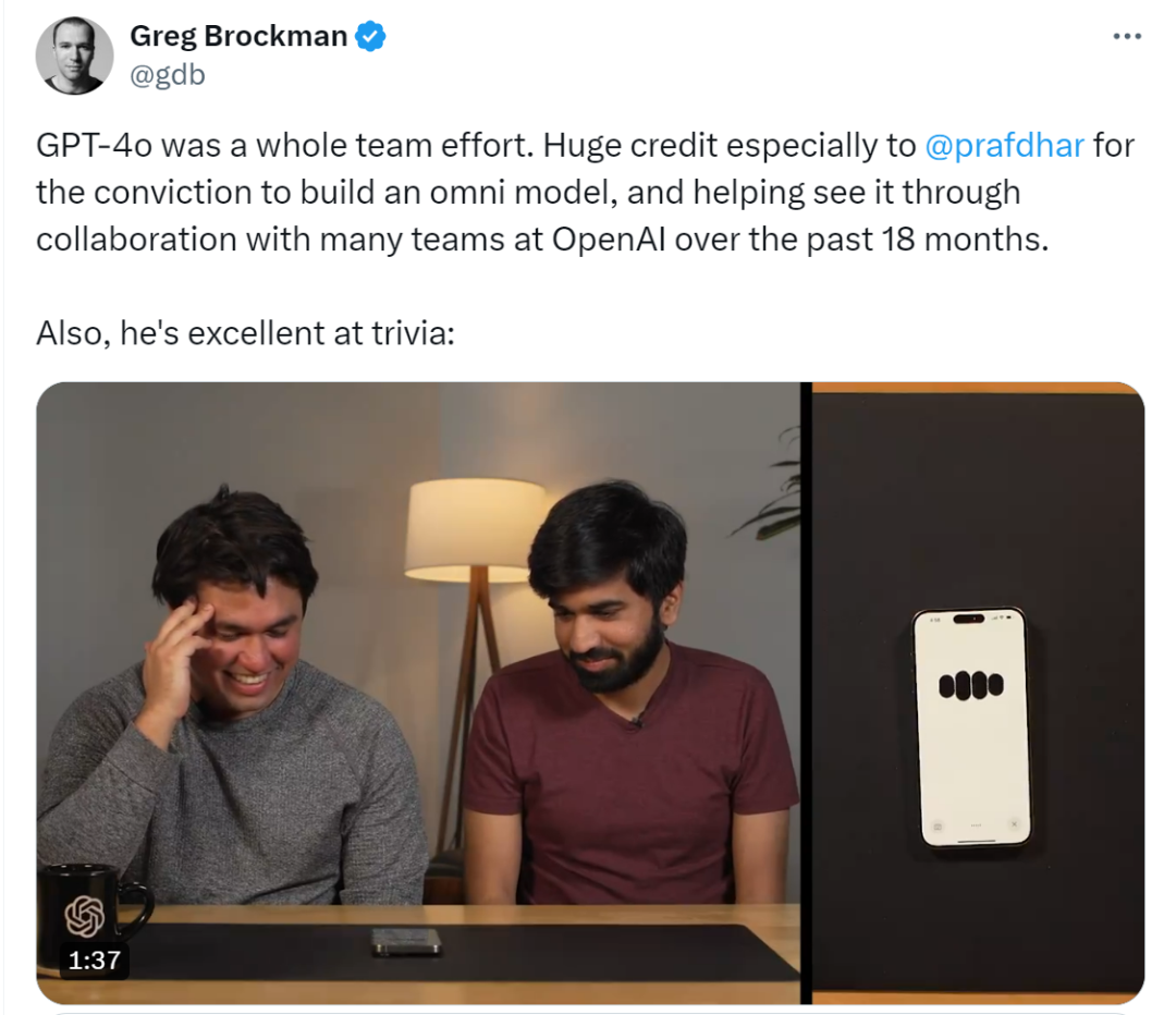 18个月，OpenAI这支团队搞出了GPT-4o