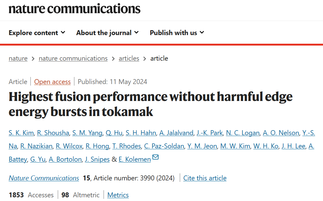 可控核聚变新里程碑,AI首次实现双托卡马克3D场全自动优化,登Nature子刊