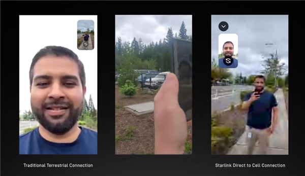 SpaceX借助星链网络完成首次卫星视频通话,手机直连卫星服务即将上线
