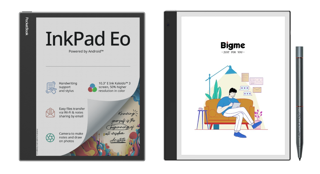 电纸书品牌 PocketBook 成为 Bigme 大我股东,双方将共同开发新产品