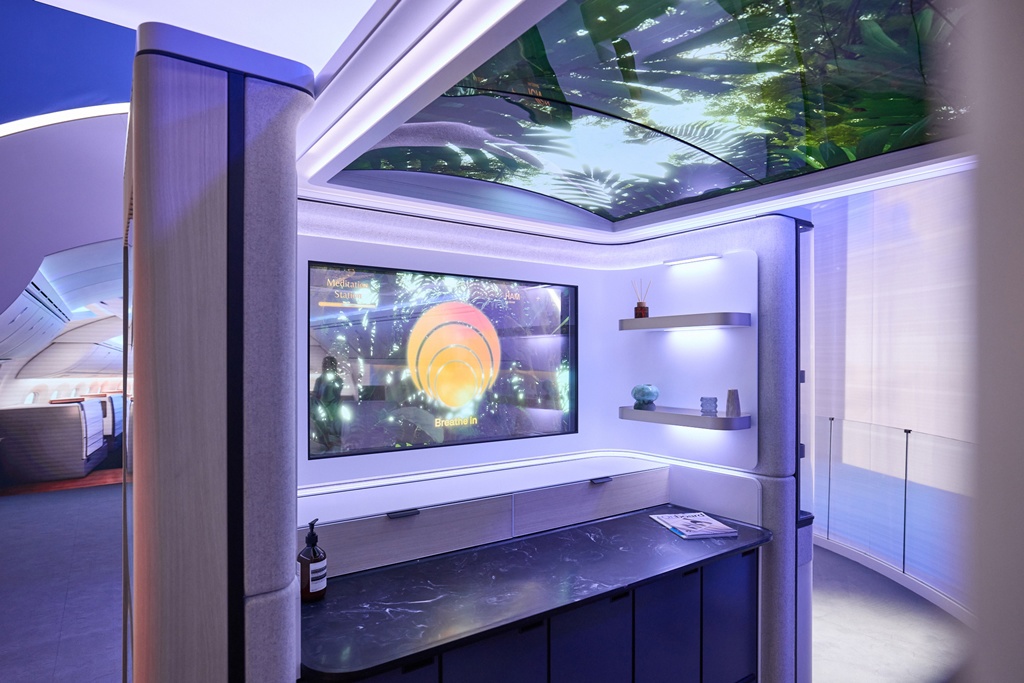 LG Display 展示与波音、LIG Nex1 联合开发的飞机智能客舱 OLED 面板,年内开始地面和飞行测试