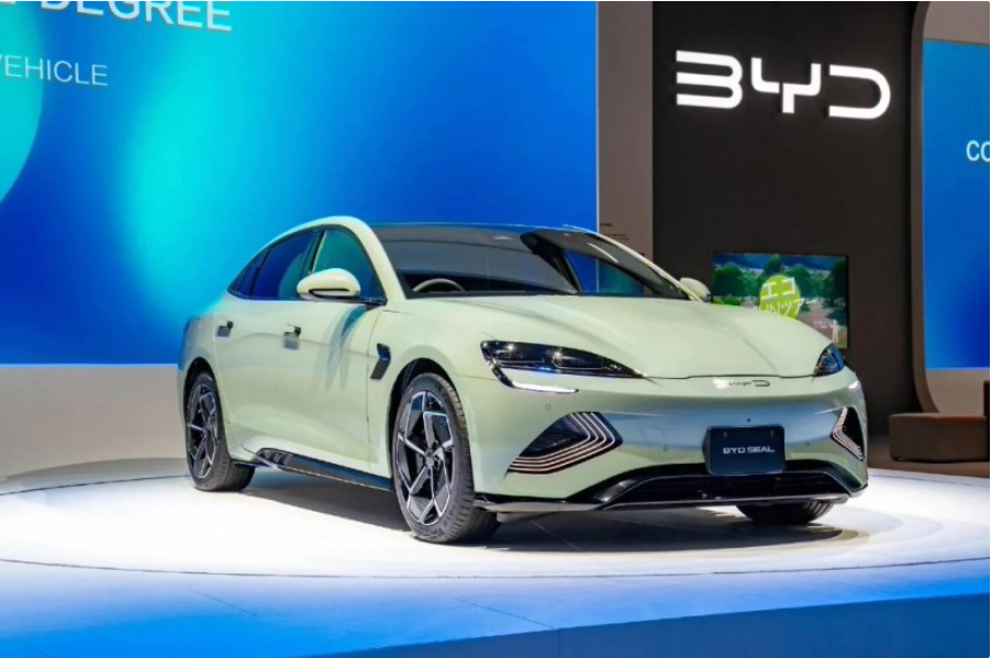 比亚迪年内将进军韩国市场,主推海豚海豹电动车型