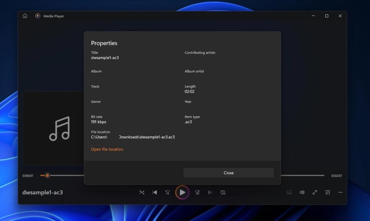 Win11 24H2 将不再内置 AC-3 编解码器(杜比数字)