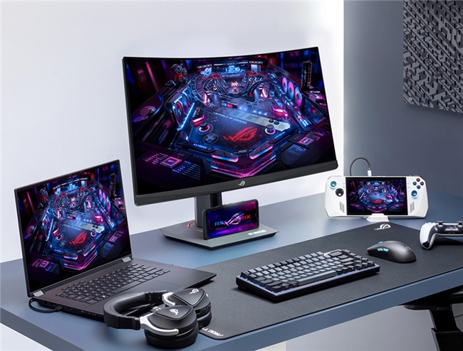 ROG曲面电竞显示器推荐，沉浸式游戏爽翻天！