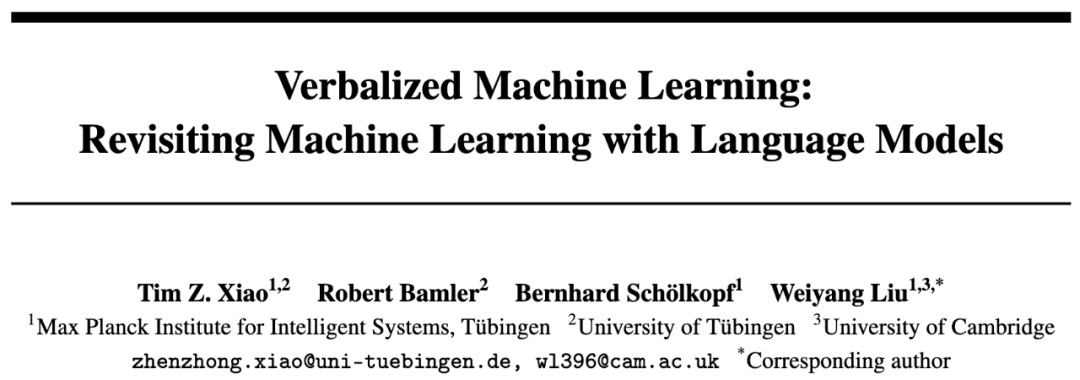 不做数值运算、纯靠嘴炮也能机器学习?基于自然语言的全新ML范式来了
