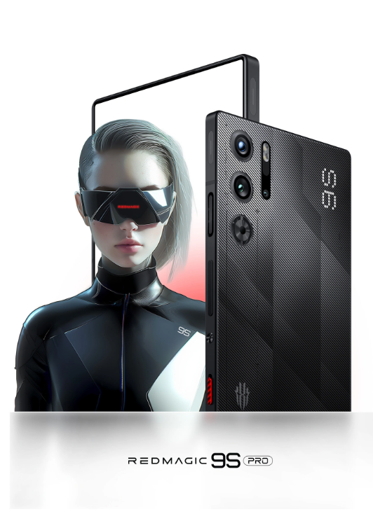 努比亚红魔9S Pro全新亮相：延续真全面屏与纯平背部设计