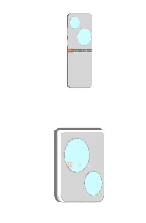 从大小圆到大小矩形,华为专利探索小折叠手机设计