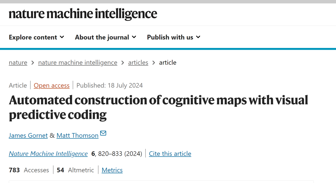 神经网络也有空间意识!学会在Minecraft创建地图,登上Nature子刊