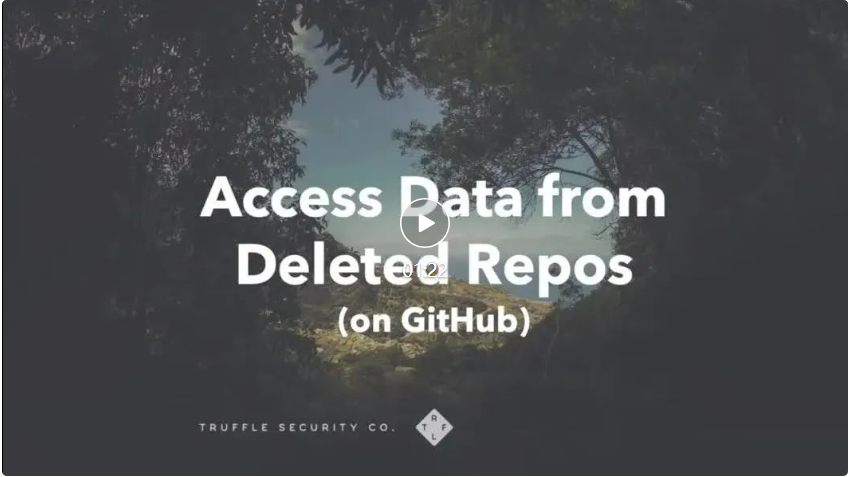 私有数据、删掉的内容可以永久访问,GitHub官方:故意设计的