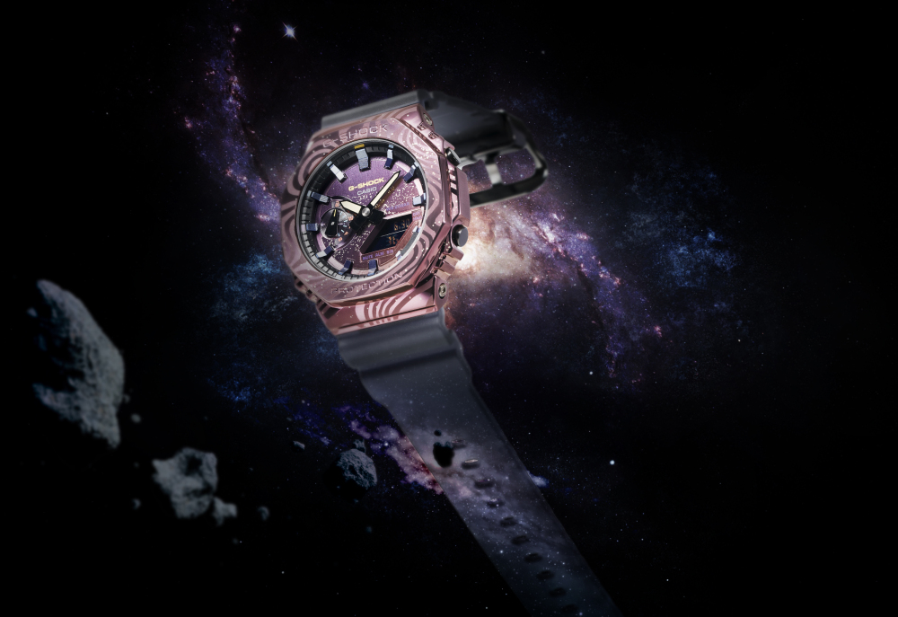 跨越时空,无垠探索!G-SHOCK携手太空创想推出「银河」主题腕表