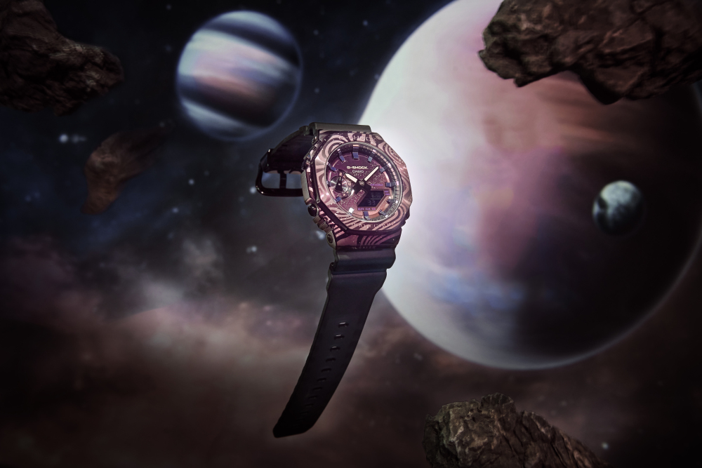 跨越时空,无垠探索!G-SHOCK携手太空创想推出「银河」主题腕表