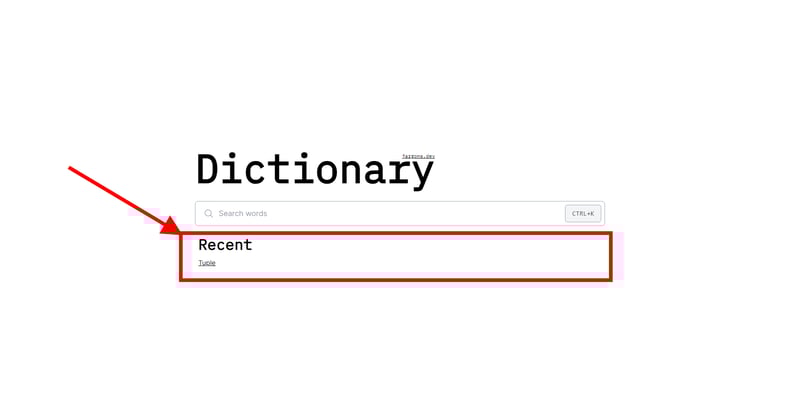 构建行话开发 [# 词典搜索引擎