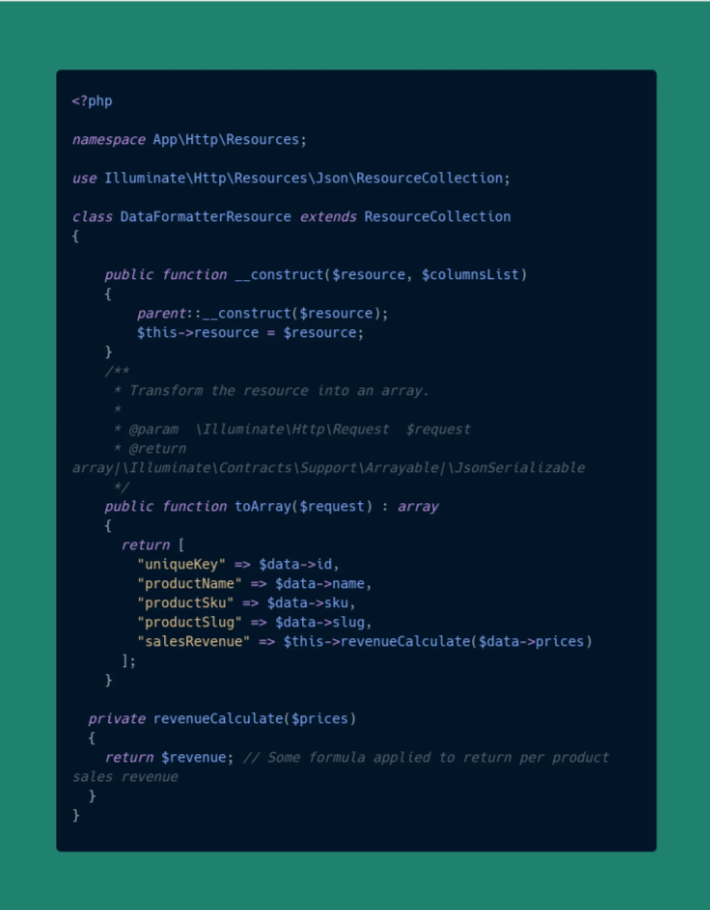 Laravel 资源还是定制存储库?