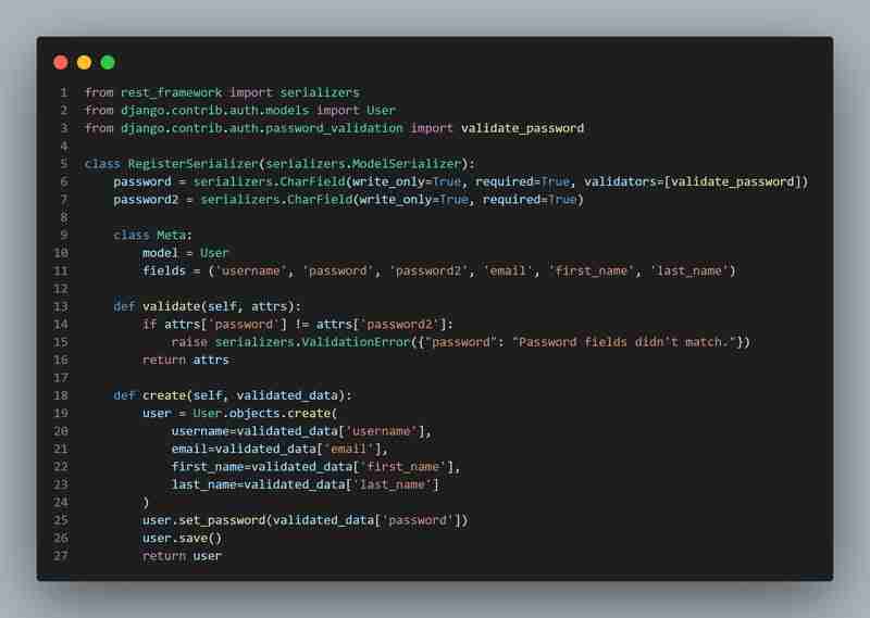 掌握 Django:从头开始构建安全的用户身份验证 API