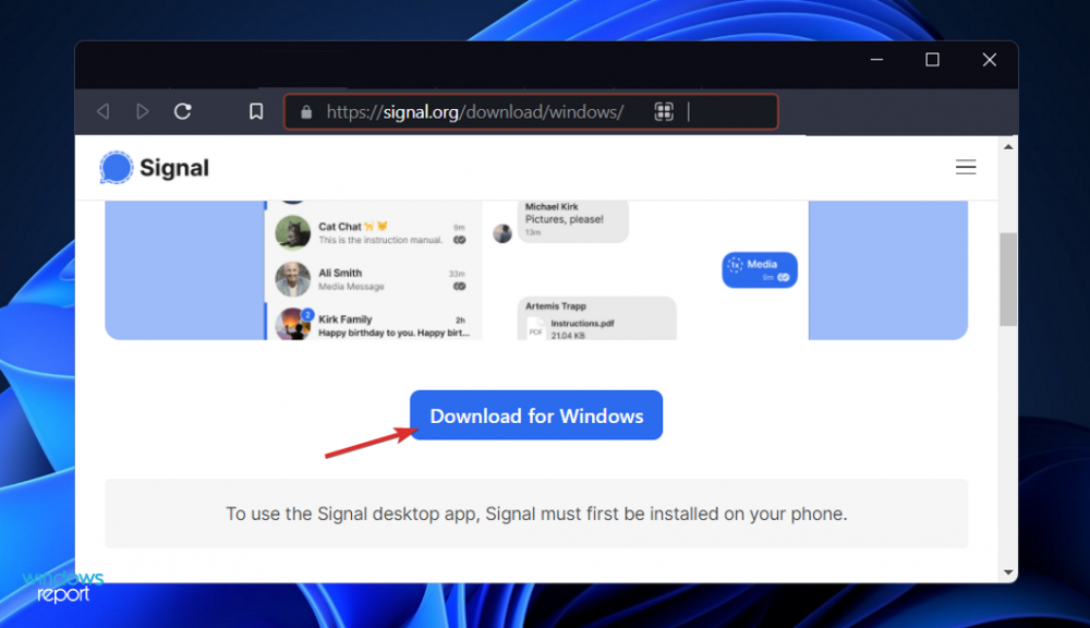 Win11系统怎么访问使用Signal应用程序