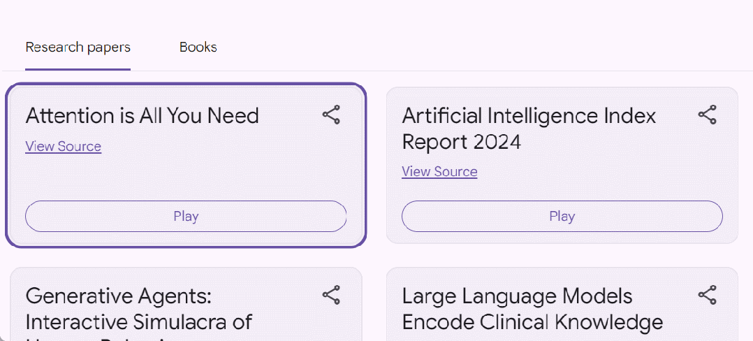 任意论文一键变播客,谷歌正式发布Illuminate,它能重构研究者的学习方式吗?