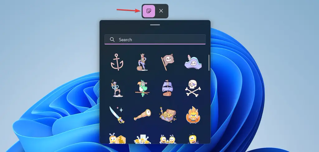 Windows 11 22H2怎么启用桌面贴纸Desktop Stickers功能