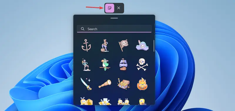 Windows 11 22H2怎么启用桌面贴纸Desktop Stickers功能