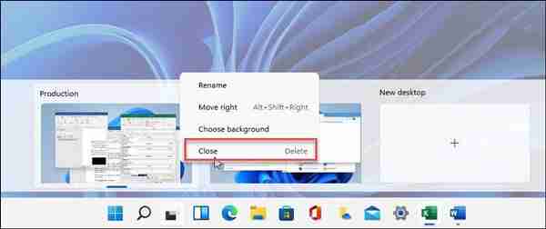 Win11怎么使用虚拟桌面 Win11使用虚拟桌面的方法