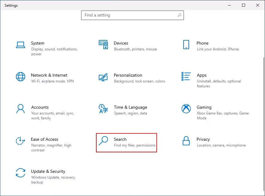 如何从Windows搜索中排除文件夹