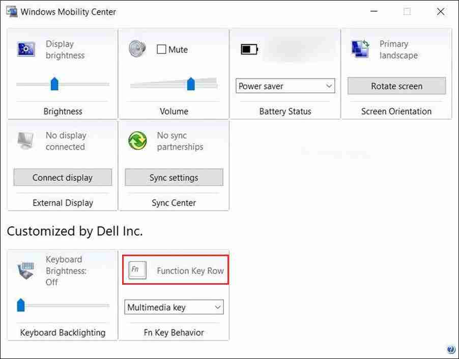 如何锁定解锁Windows中的功能Fn键