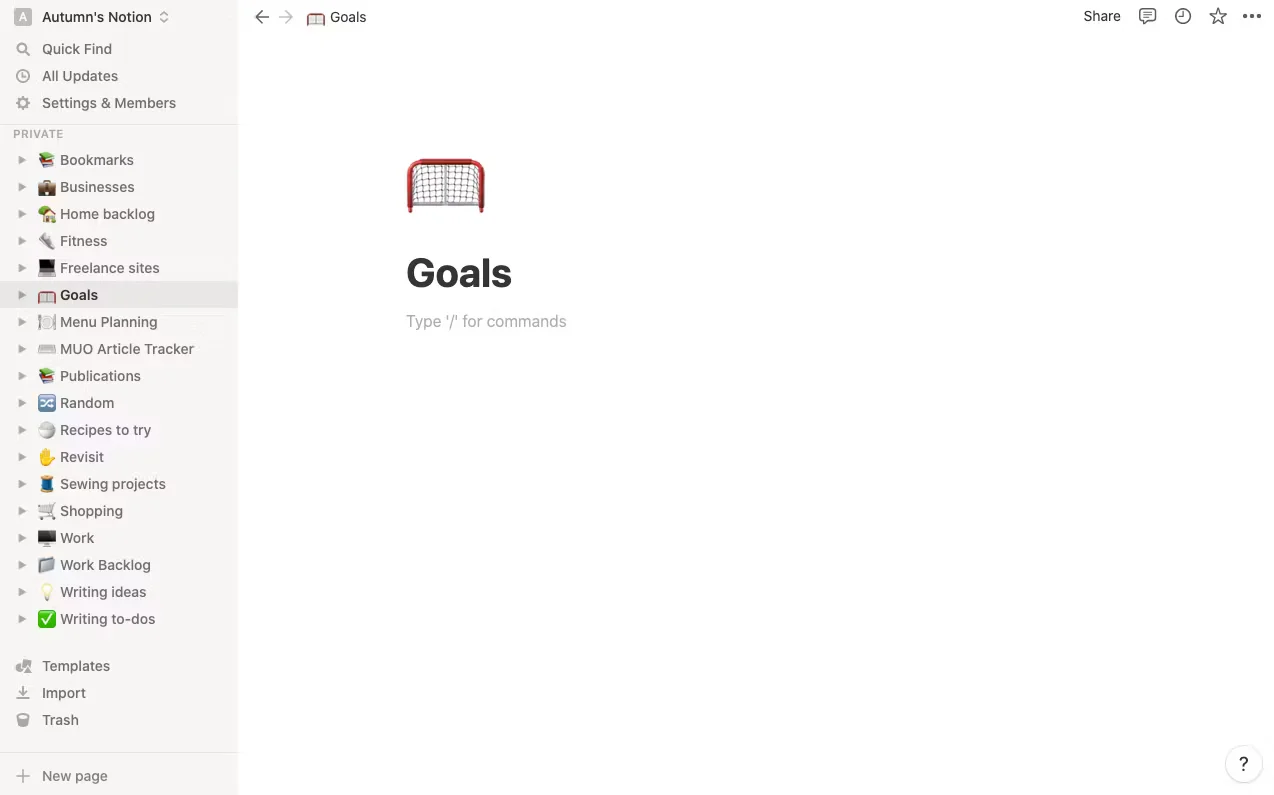 如何使用Notion设置和跟踪目标