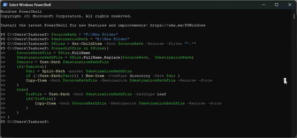 如何在Windows 10/11中合并文件夹文件