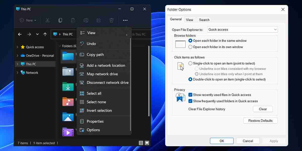 如何修复Windows 11文件资源管理器中丢失的选项卡