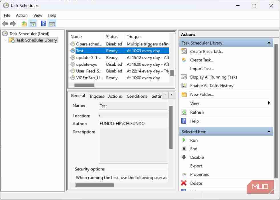如何在Windows上使用任务计划程序自动执行批处理文件