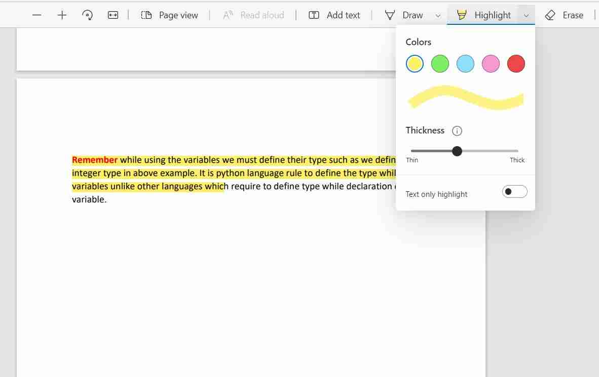 如何使用Microsoft Edge的内置PDF编辑器