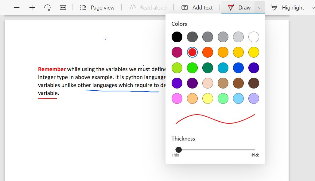 如何使用Microsoft Edge的内置PDF编辑器