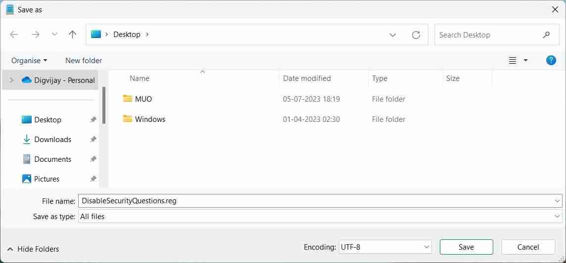 如何在Windows 11上禁用本地帐户安全问题