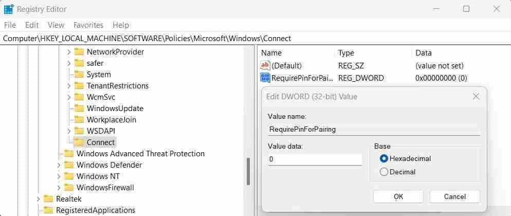 如何在Windows 11上投影时禁用PIN