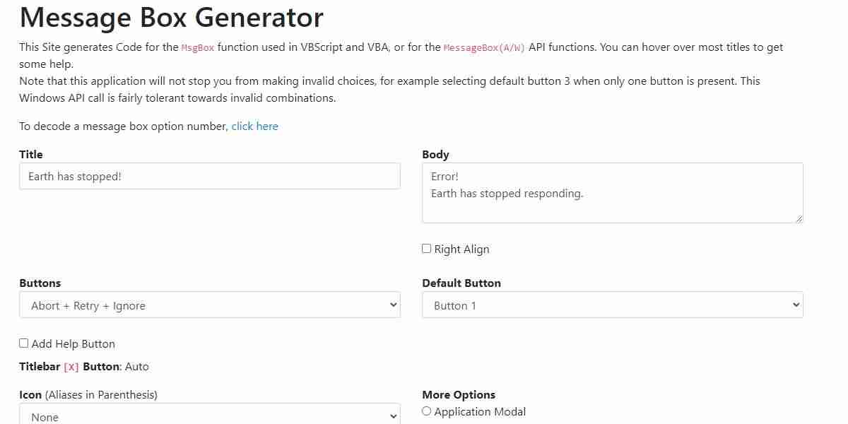 如何在Windows中创建虚假错误消息