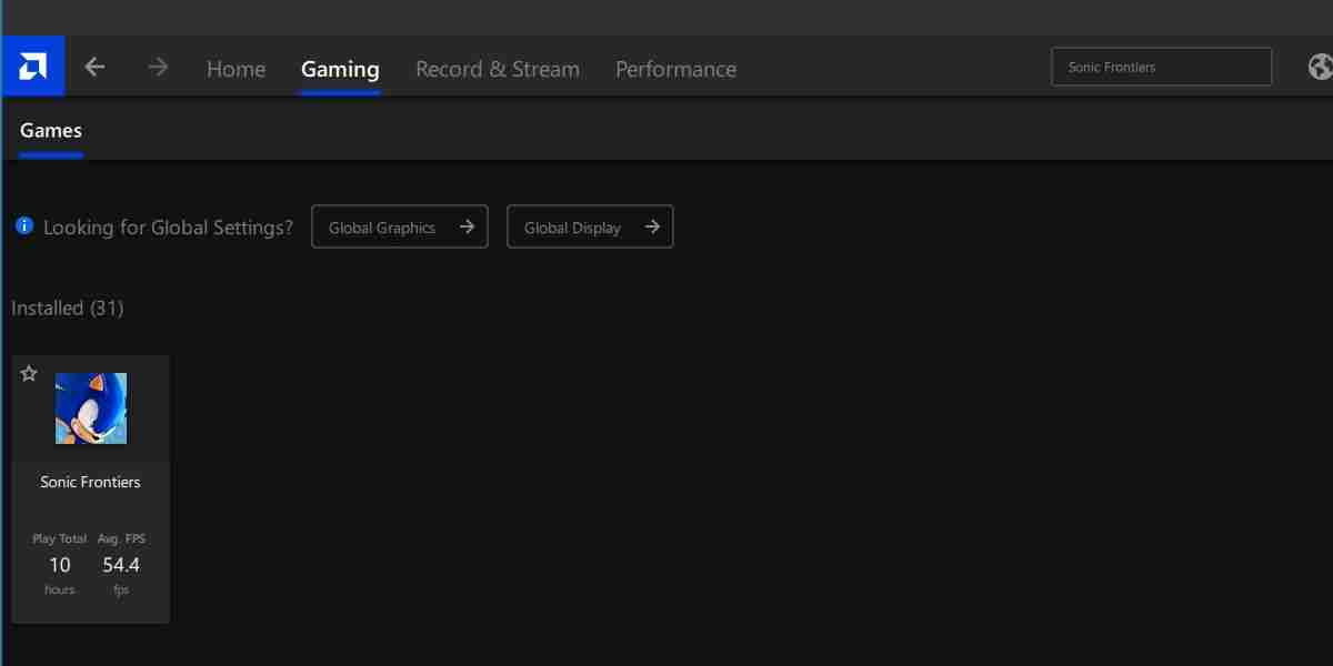 如何修复Windows 11 Sonic Frontiers全屏时崩溃