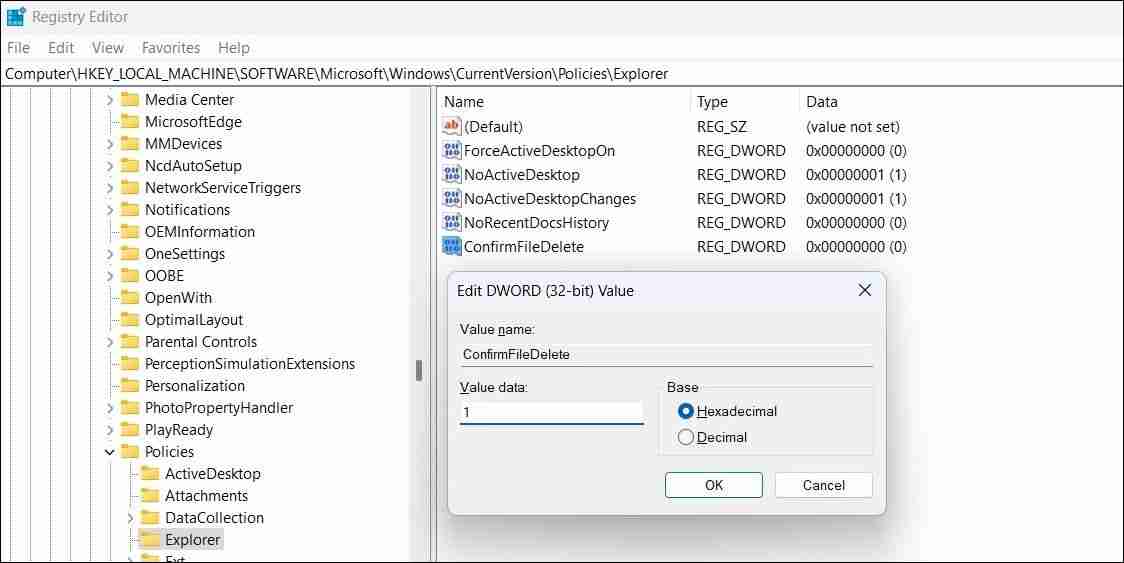在Windows上启用或禁用删除确认对话框的3种方法