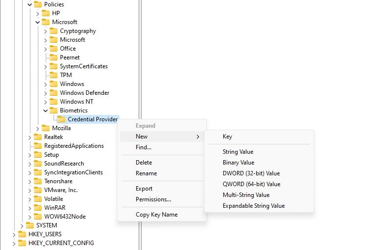如何允许或阻止域用户在Windows 11上使用生物识别技术
