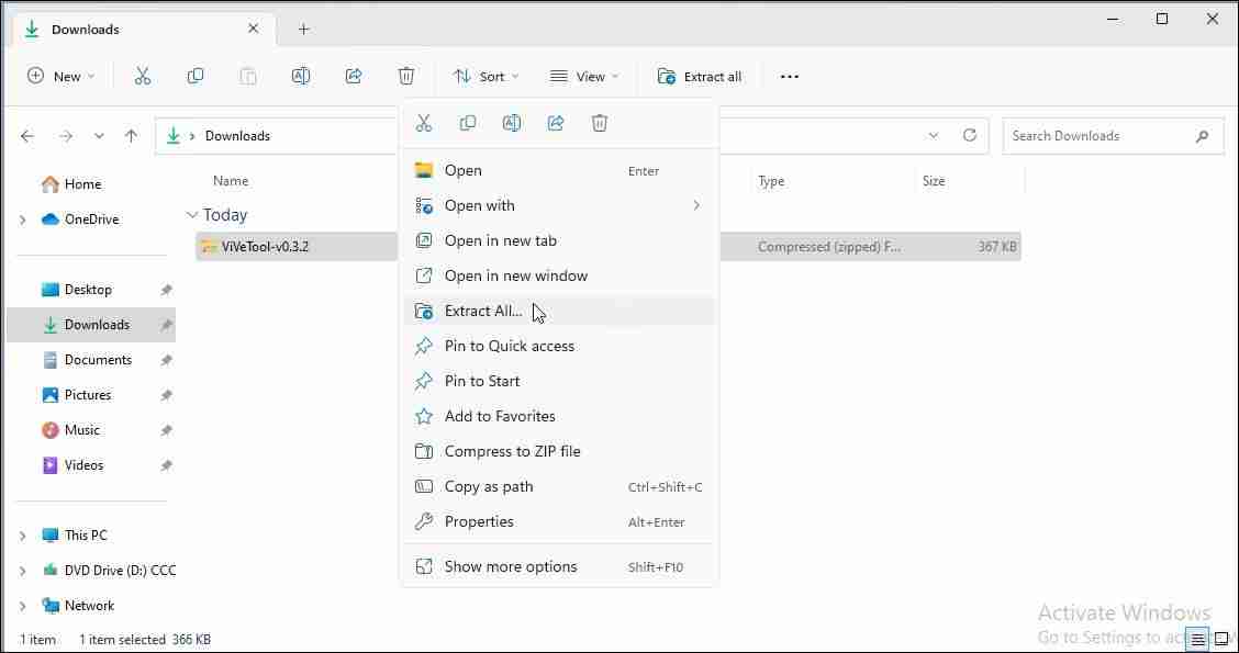 如何使用ViVeTool