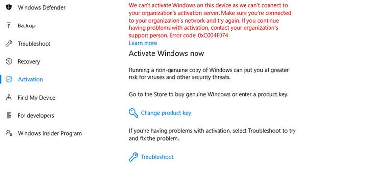 如何修复Windows 0x803F700F激活错误