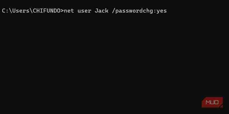 如何通过命令提示符管理Windows用户帐户