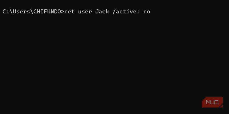 如何通过命令提示符管理Windows用户帐户