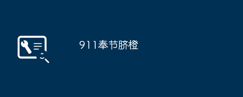 911奉节脐橙