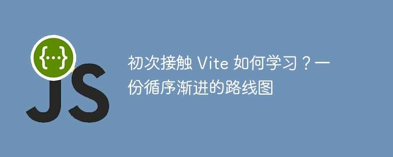 初次接触 Vite 如何学习?一份循序渐进的路线图