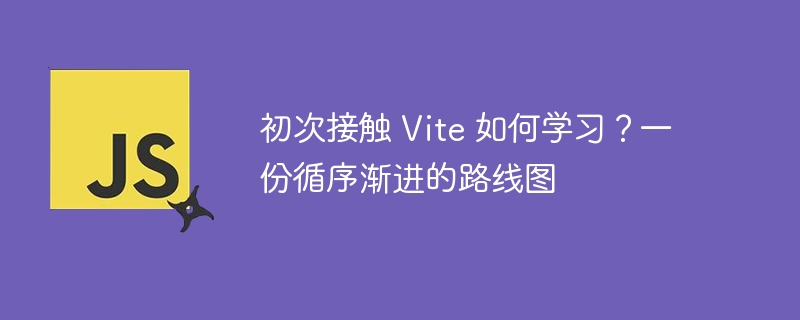 初次接触 Vite 如何学习？一份循序渐进的路线图