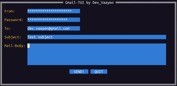 [DevLog # Gmail-TUI:在终端中复制 Gmail-Web 体验