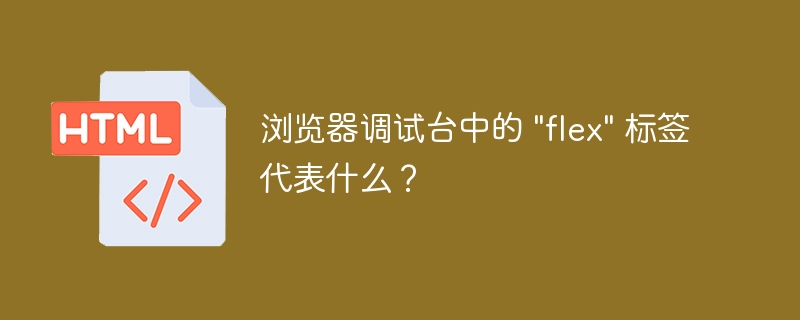 浏览器调试台中的 
