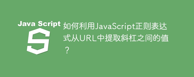 如何利用JavaScript正则表达式从URL中提取斜杠之间的值？