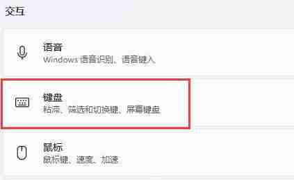 电脑系统键盘怎么设置 win11系统设置系统键盘的方法讲解
